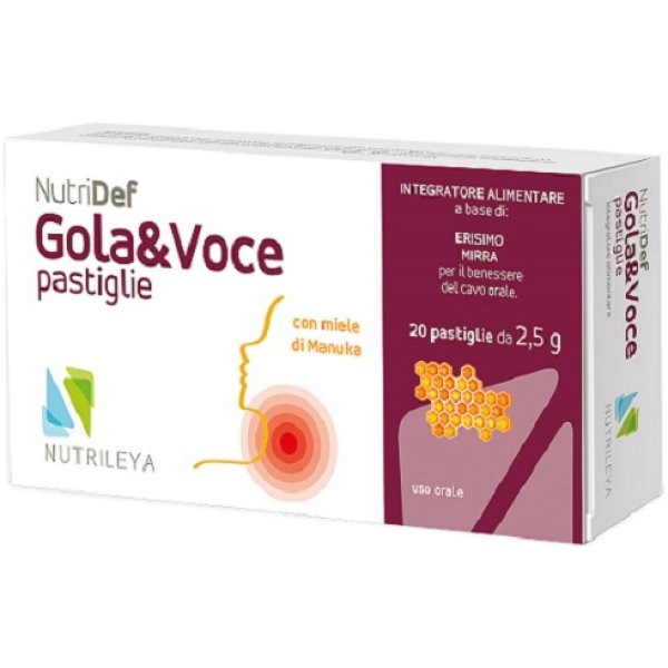 NUTRIDEF Gola&Voce 20Past.Mie