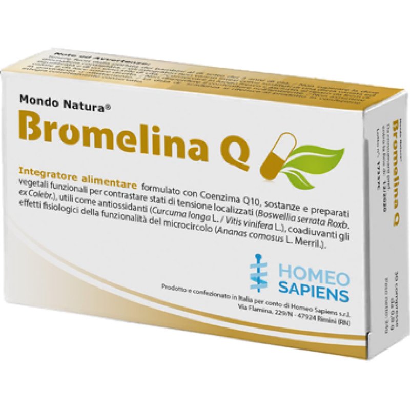 BROMELINA Q MONO NATURA 30Compresse