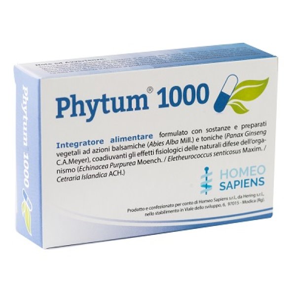 PHYTUM 1000 30 Capsule 500mg