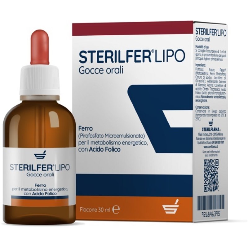 STERILFER LIPO Gocce 30ml