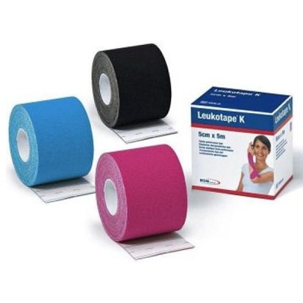 LEUKOTAPE K 5cmx5mt Media Nero