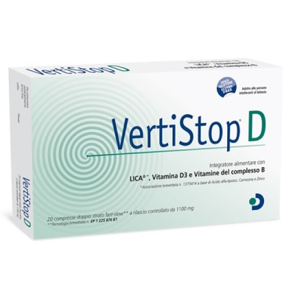 VERTISTOP D 20 Compresse