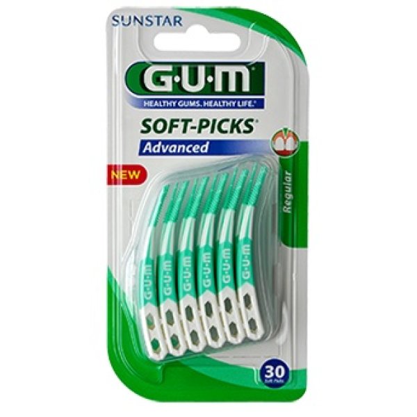 GUM Soft Picks Adv Scov.S 30pz