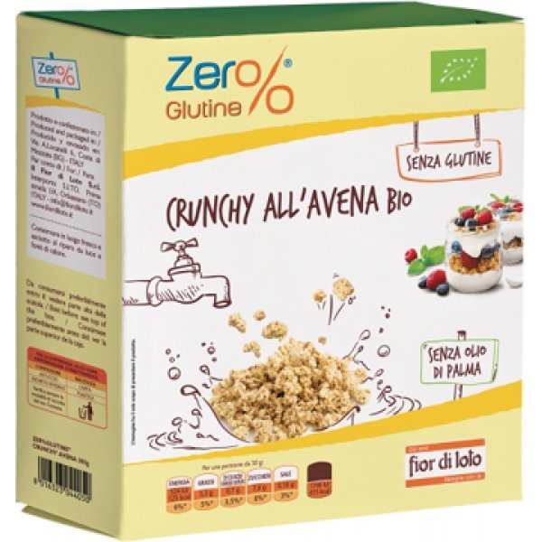 ZERO%GLUT Crunchy Avena 375g