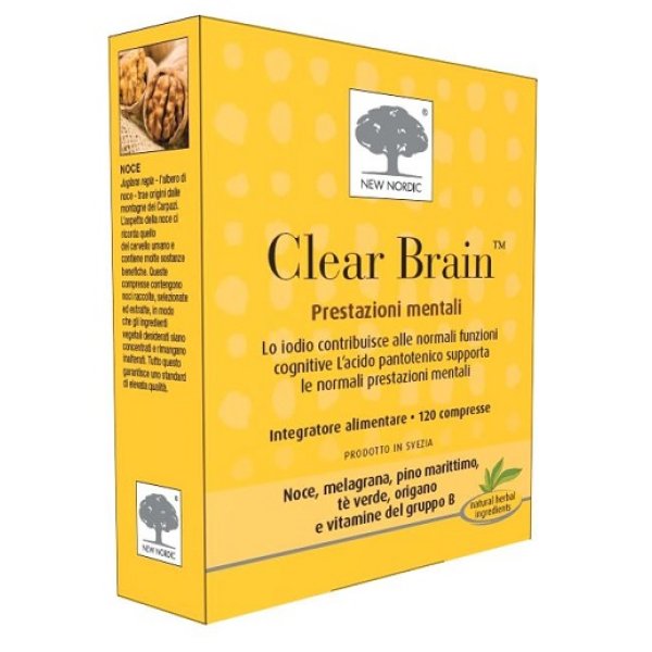 CLEAR BRAIN 120 Compresse