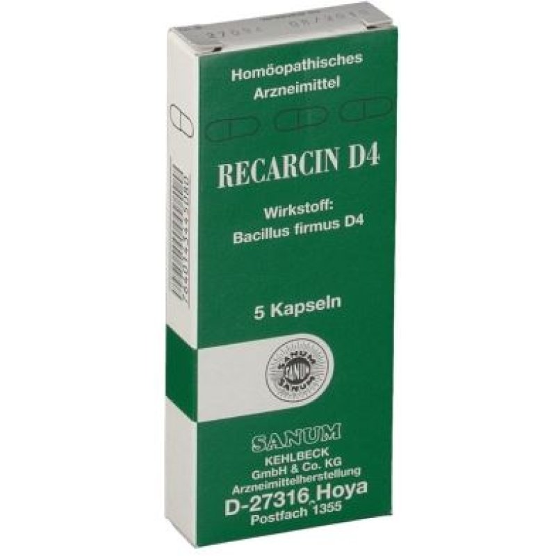 IMO SANUM RECARCIN D4 5 Capsule