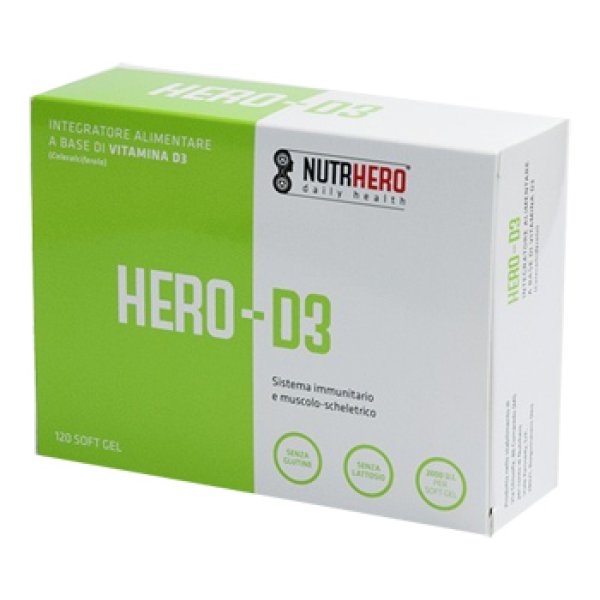 HERO D3 120 Capsule SoftGel