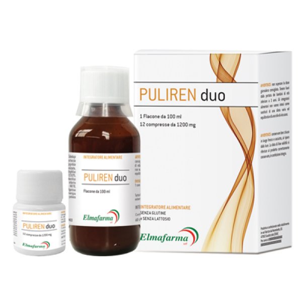 PULIREN DUO 100ml+12 Compresse