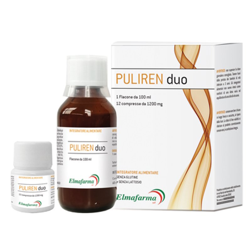 PULIREN DUO 100ml+12 Compresse