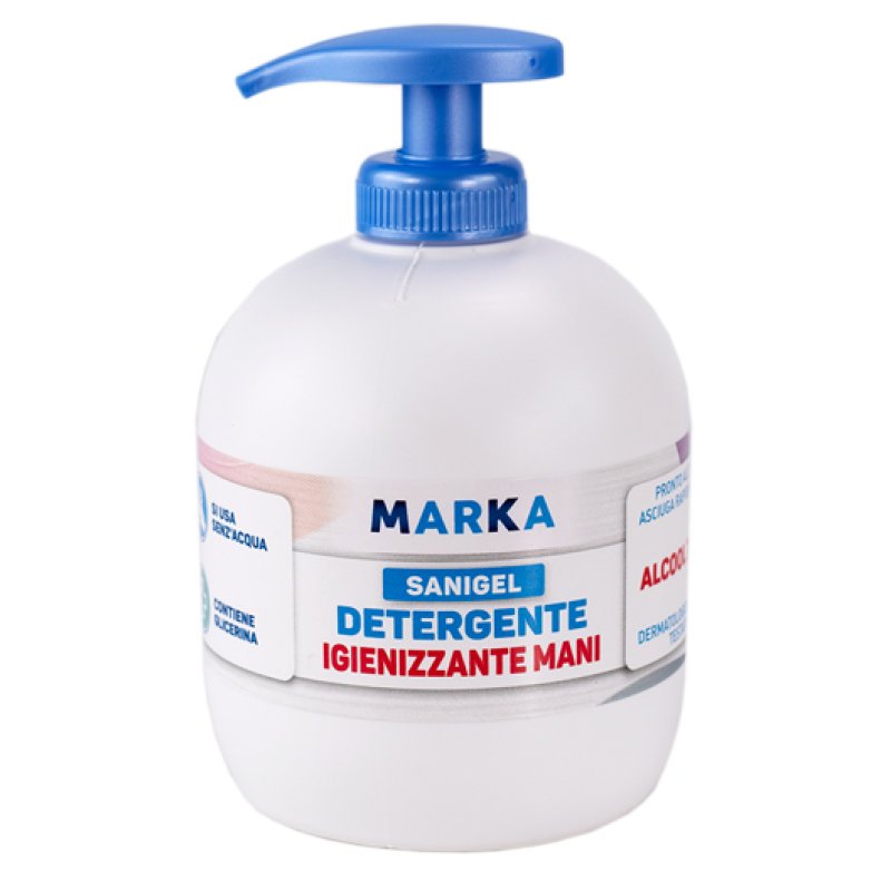 Sanigel - Gel Igienizzante Mani con Alcool al 75 % - 500 ml