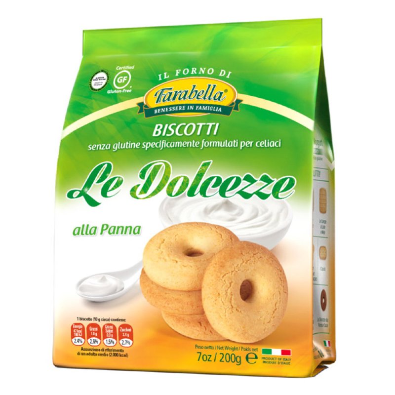 LE DOLCEZZE Bisc.Panna 200g