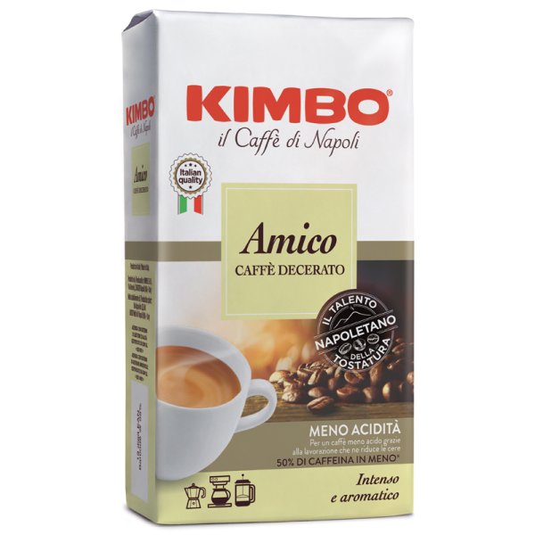 KIMBO Amico Caffè Decerato Macinato 225...