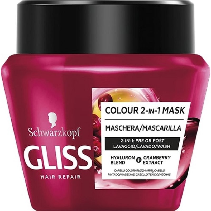 GLISS MASK COLORE BRILLANTE 300 ML