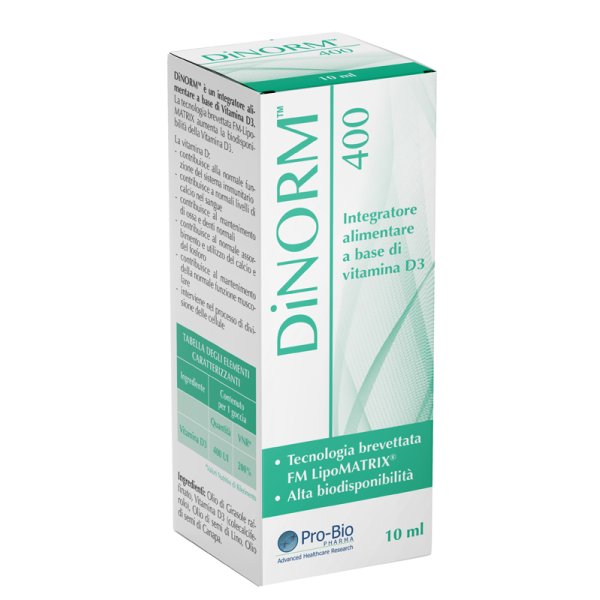 DINORM  400 Gocce 10ml