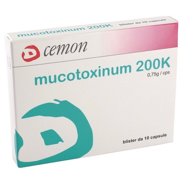 UN.MUCOTOXINUM 200K 10 Capsule