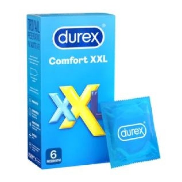 Durex Comfort Xxl 6pz