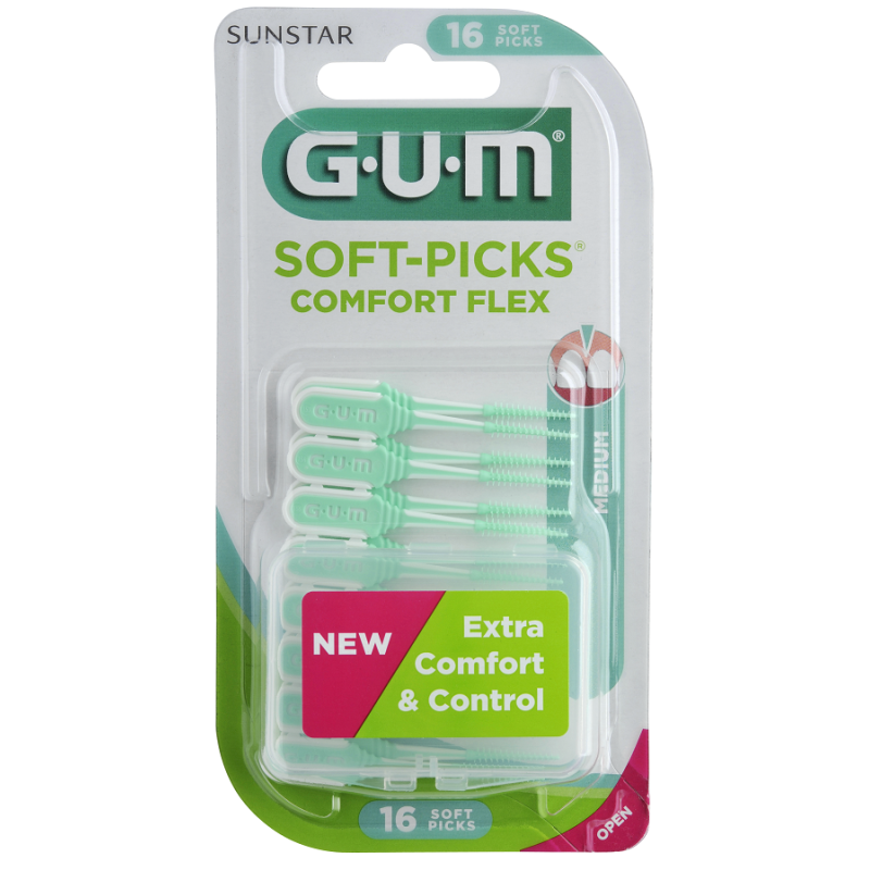 GUM Soft Picks Comf.Flex 40pz