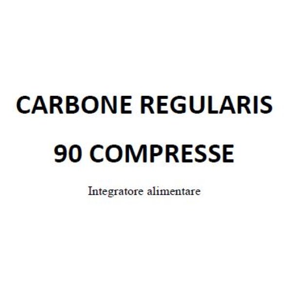 CARBONE Regularis 90 Cpr 475mg