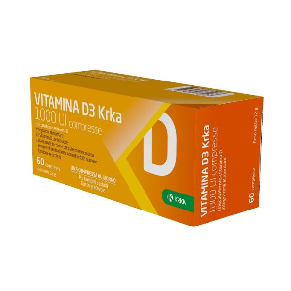 VITAMINA D3  100UI 60 Cpr KRKA