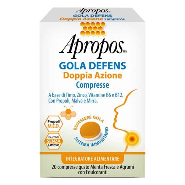 Apropos Gola Defens Dopp 20Compresse