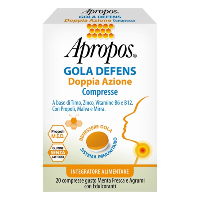 Apropos Gola Defens Dopp 20Compresse