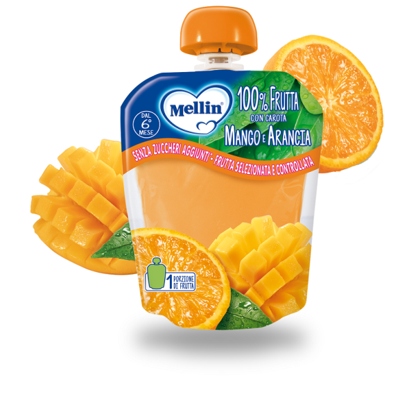 MELLIN Pouch Arancia-Mango 90g