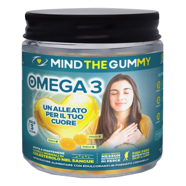 MIND THE GUMMY Omega3 30Past.