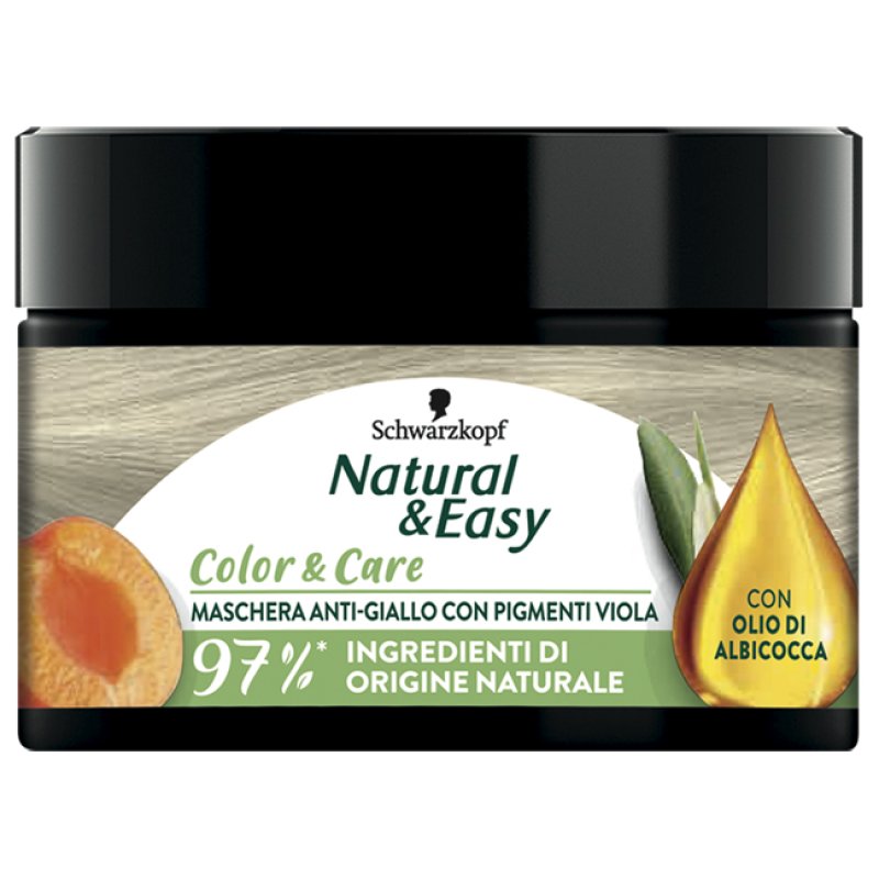 NATURAL & EASY MASC ANTI GIALLO 15