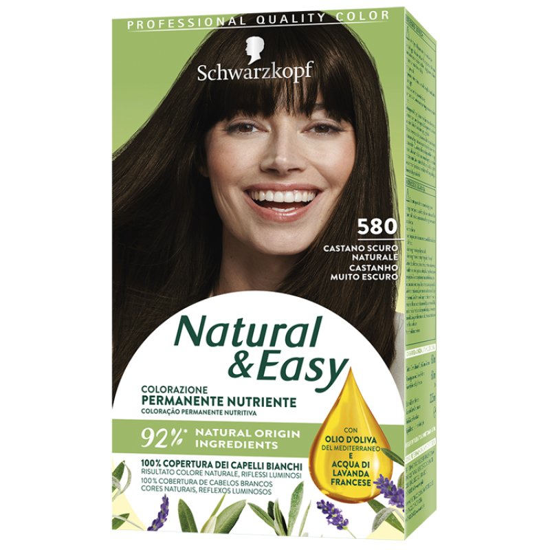 NATURAL & EASY 580 CASTANO SCURO N