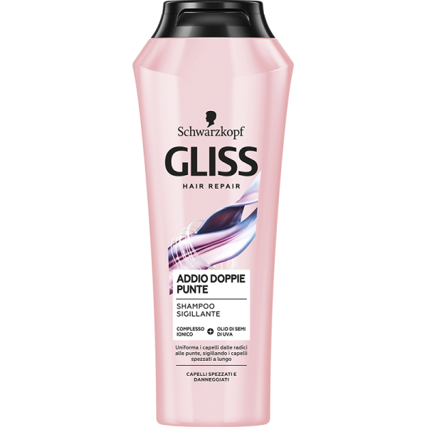 GLISS NEW SH ADDIO D/PUNTE 250 ML