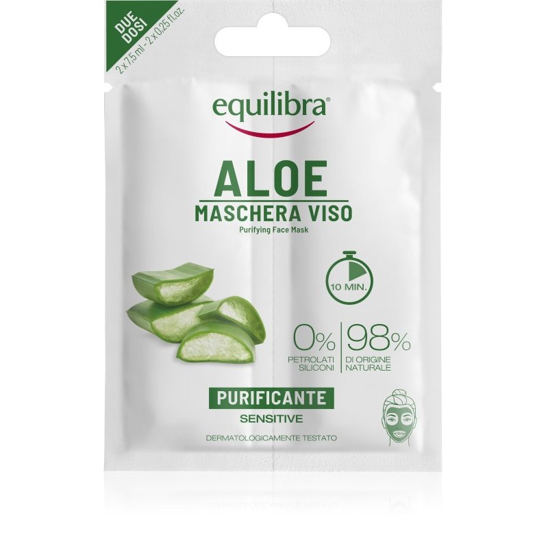 EQUILIBRA ALOE MASK M/DOSE 2X7,5 M