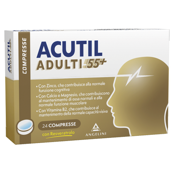 ACUTIL Adulti 55+ 24 Cpr