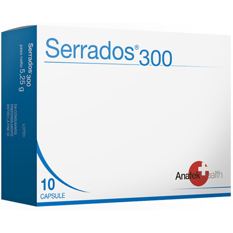 SERRADOS*300 10 Capsule