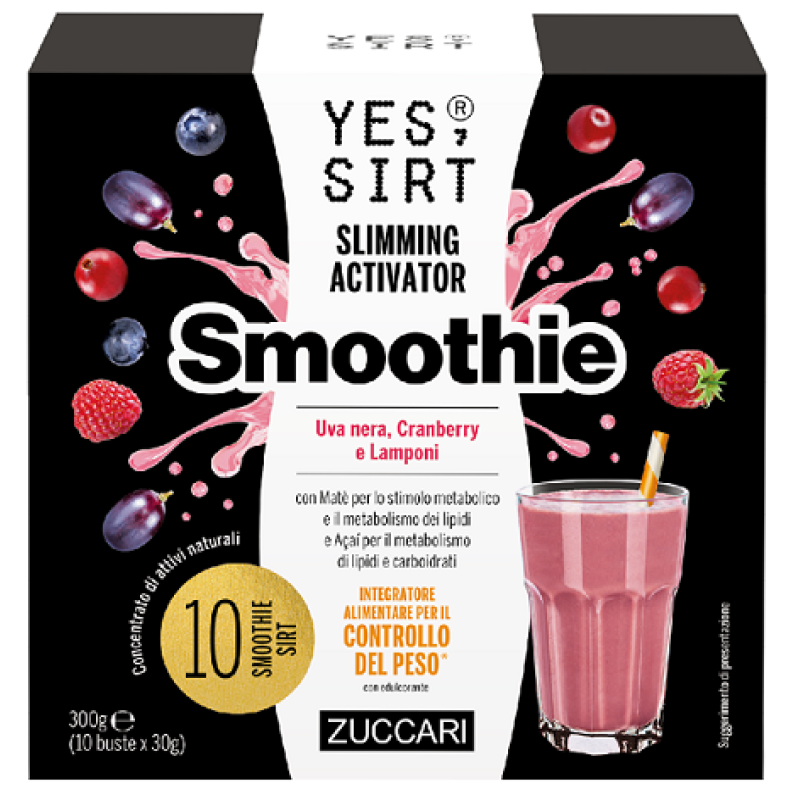 YER SIRT Smoothie Uva,Lamponi