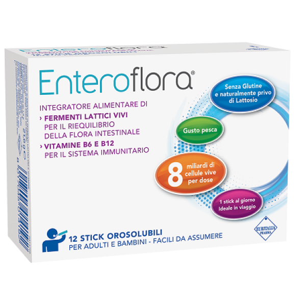 ENTEROFLORA 12 Stick Orosol.