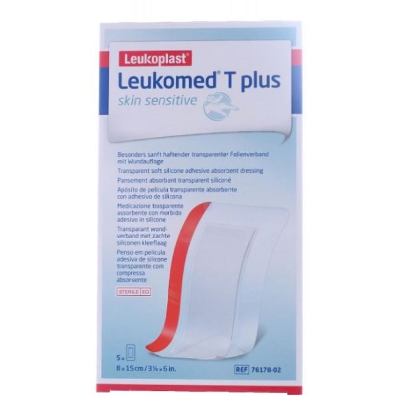 LEUKOMED T*Plus S&S 5Med.8x15