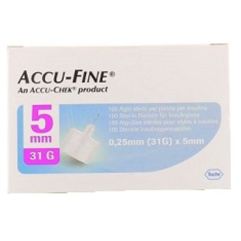 ACCUFINE Ago Ins.31g*5mm 100pz