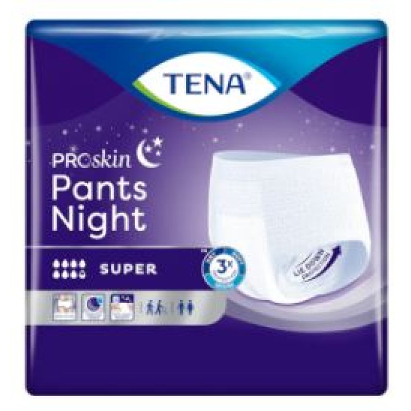 TENA PANTS NIGHT L 10PZ