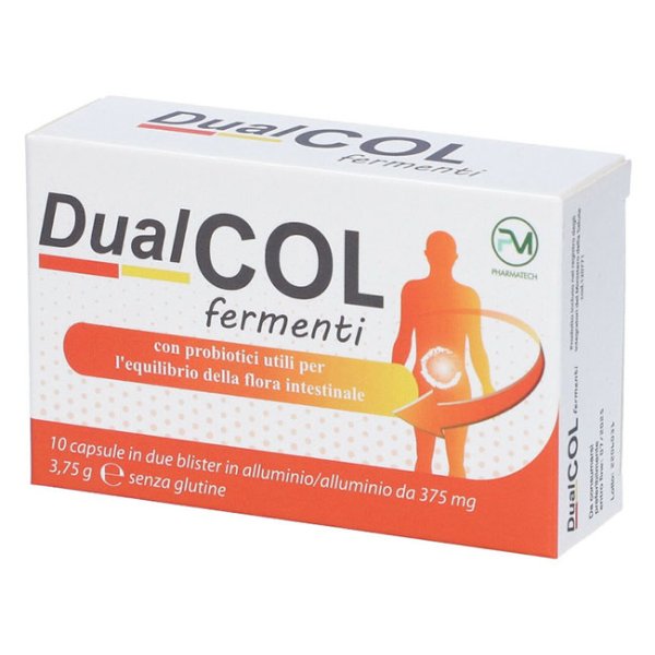 DUALCOL Fermenti 10 Capsule