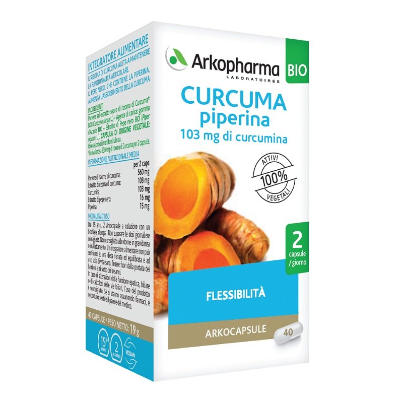 ARKOCAPSULE Curcuma/Pip. 40Cps