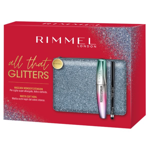 RIMMEL KIT MASC WONDER+M/OCCHI+POC.