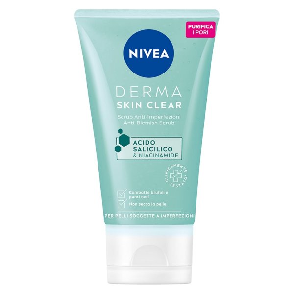 NIVEA DERMA SKIN CL SCRUB 150 ML