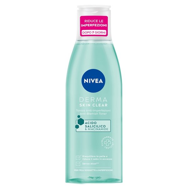 NIVEA DERMA SKIN CL TONICO 200ML