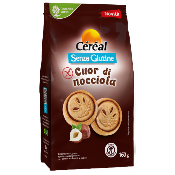 CEREAL Cuor Nocciola 160g