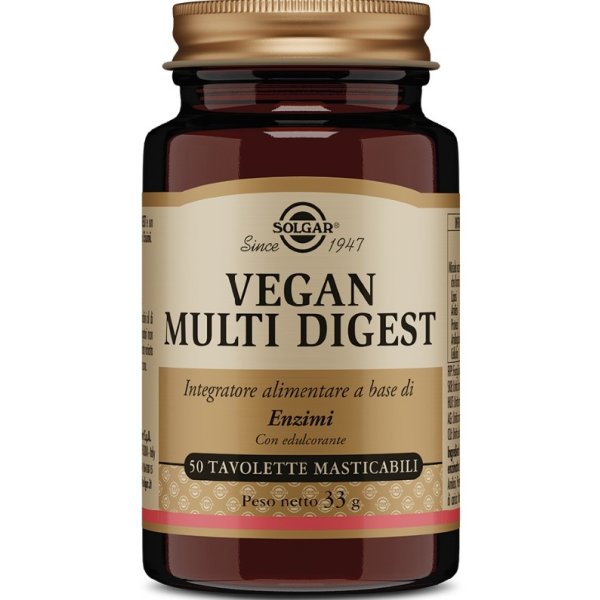 VEGAN MULTI-DIGEST 50TavSOLGAR