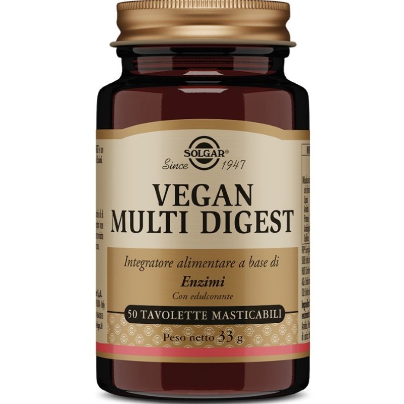 VEGAN MULTI-DIGEST 50TavSOLGAR