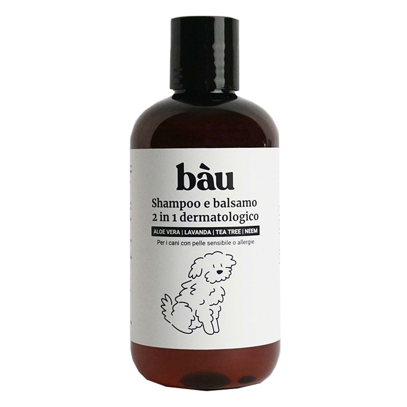 BAU SHA+BALS 2IN1 DERMATOLOG.250ML