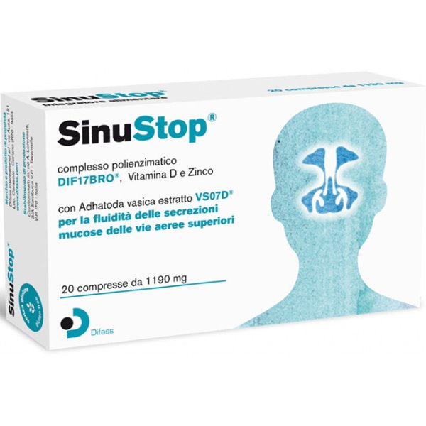 SINUSTOP 20 Compresse 1190mg