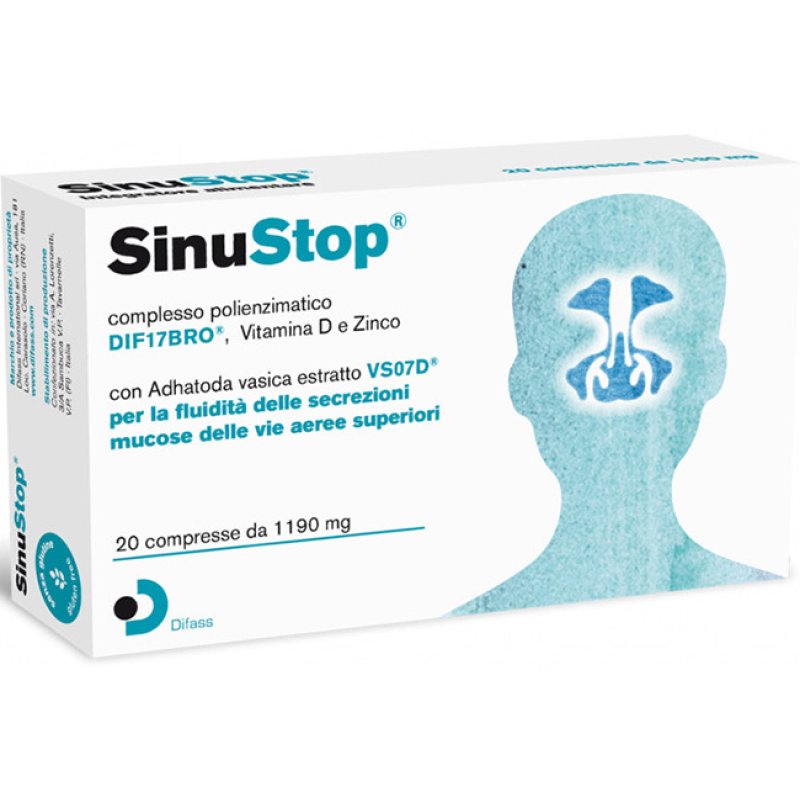 SINUSTOP 20 Compresse 1190mg