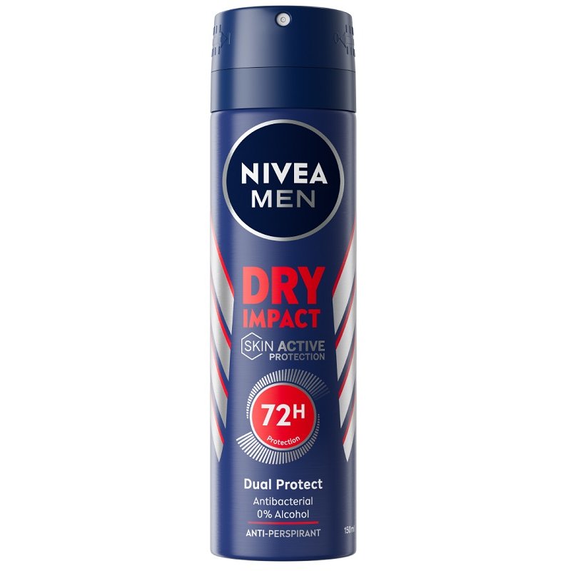 NIVEA MEN DEO SPR DRY IMPACT 150ML